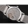Patek Philippe Calatrava Small Seconds Black Engraved Dial Stainless Steel Case And Bracelet