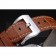Panerai Radiomir Stainless Steel Bezel Cognac Leather Bracelet  622327