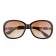 Cartier Golden Logo Detail Brown Frame Sunglasses 308276