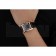 Cartier Tank MC Black Dial Gold Case Black Leather Bracelet  622694