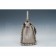 Fendi Peekaboo Whipstitch Grey Leather Bag  18927310