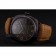Swiss Panerai Radiomir Black Seal Brown Dial Black Case Brown Leather Strap